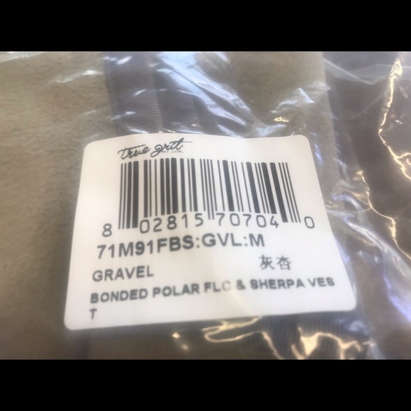 True Grit Bonded Polar FLC & Sherpa Vest - Picture 2 of 3